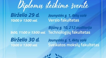 KVK Diplomų įteikimo šventė!