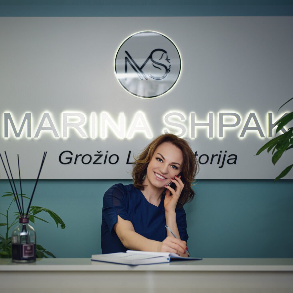 Kosmetologija, Marina Špak