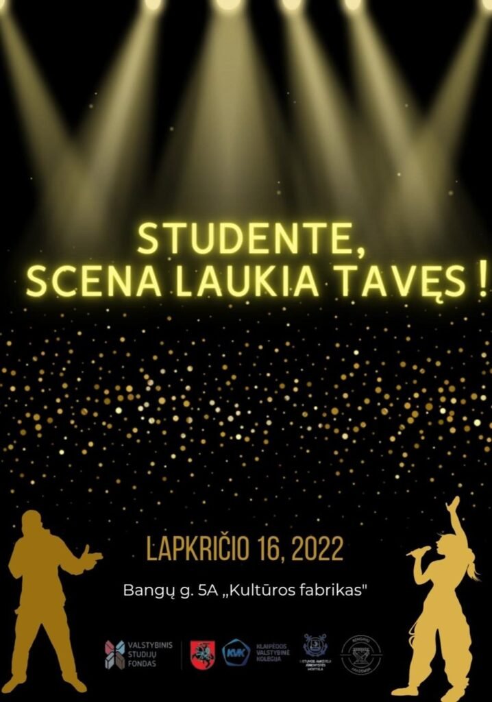 Kviečiame dalyvauti Renginių akademijos organizuojamame renginyje ,,Talentų šou”