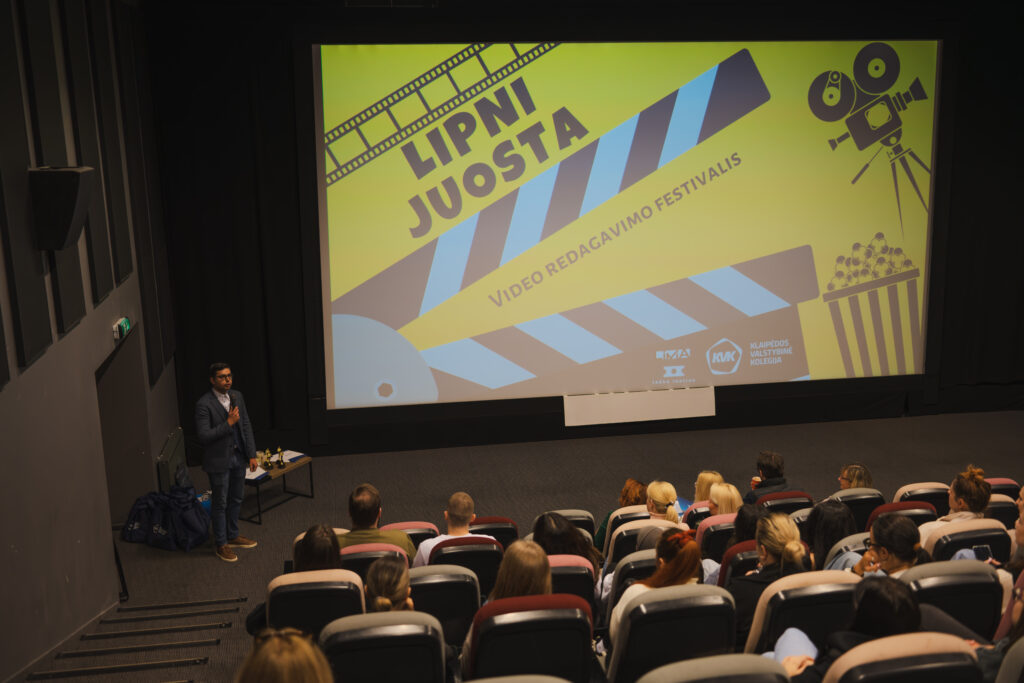 Video redagavimo festivalis LIPNI JUOSTA
