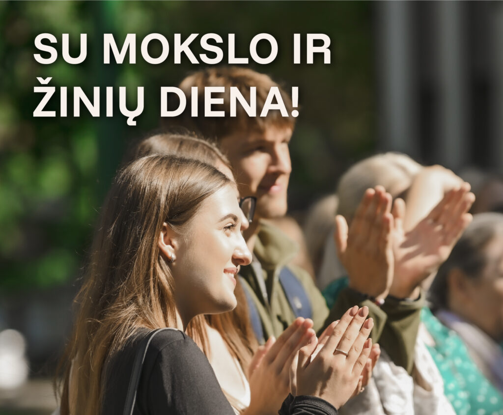 Sveikiname su naujais akademiniais mokslo metais!