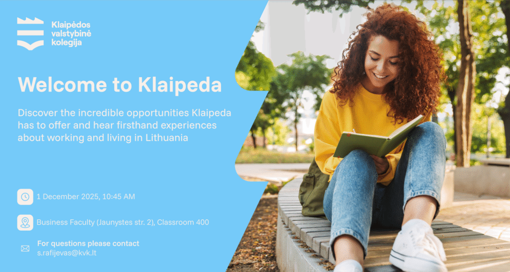 Welcome to Klaipeda event for foreign students