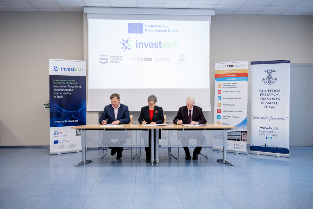 Klaipėdoje įkuriamas IRT kompetencijų centras – pasirašyta bendradarbiavimo sutartis