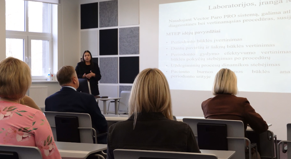 Sveikatos mokslų fakultete vyko mokslo, tyrimų ir eksperimentinės plėtros (MTEP) veiklų pristatymo ir partnerystės forumas